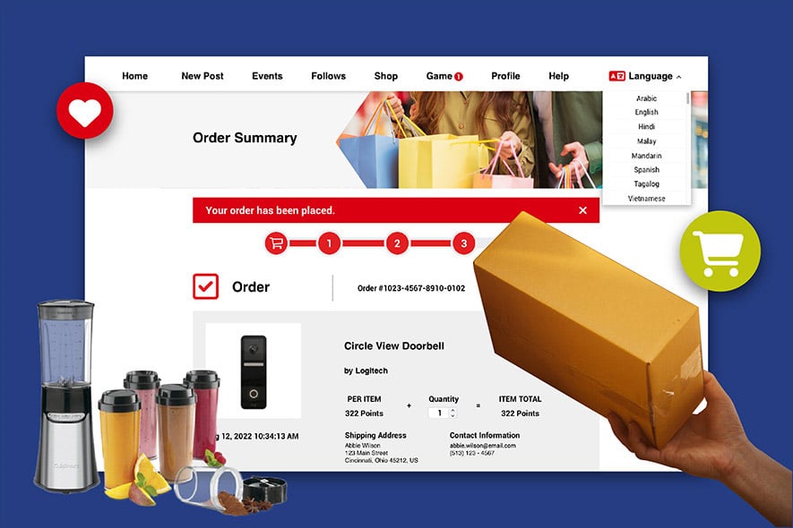 Online Rewards - Solutions, Catalog Fulfillment