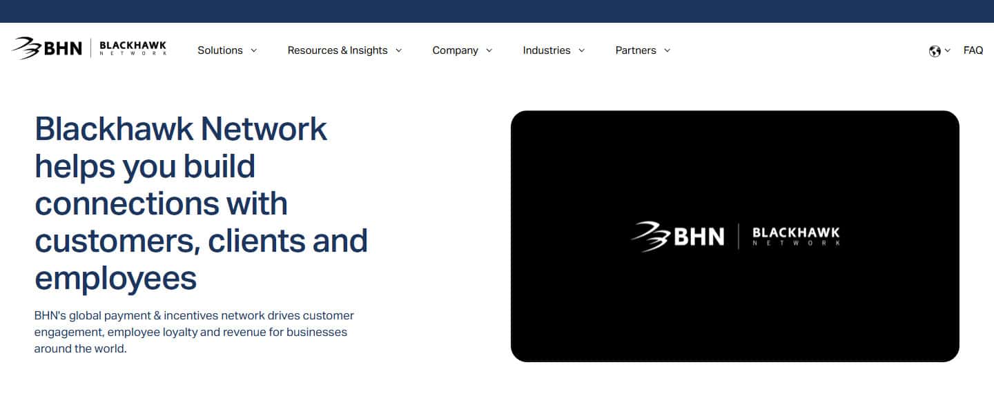 Tremendous Alternatives: Custom Incentive Platforms for Global Teams - Blackhawk Network